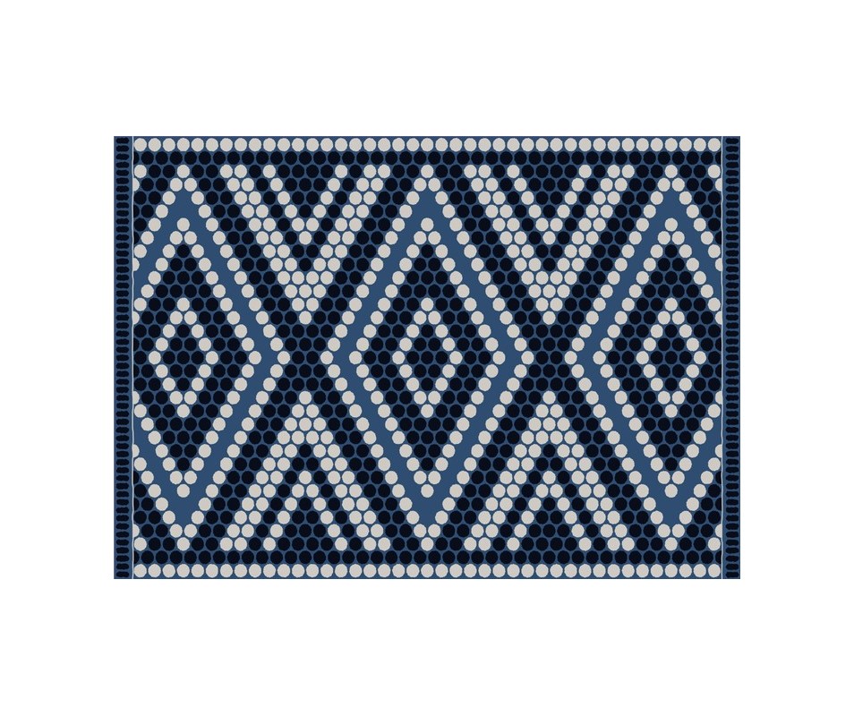 Cyclades Placemat-Blue (SKU:70AC04)