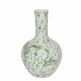 Celadon Dragon Lotus Globular Vase (SKU:79AC07)